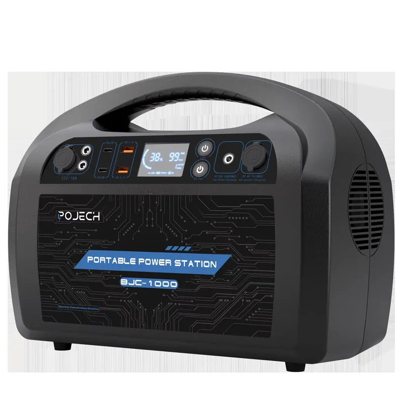 Outdoor Uninterruptible Power Supply - Tragbare Solar-Powerstation 1000W Hochleistungs-USV für BJC-1000