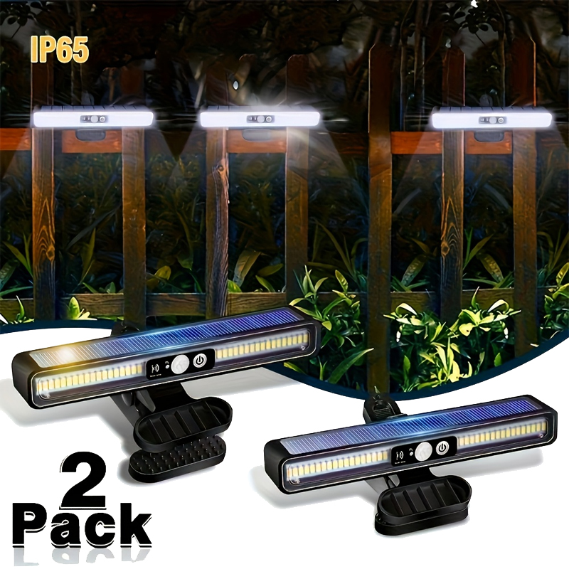 Outdoor Power For Lights - Aufsteckbare Solar-Bewegungsmelderleuchten für den Außenbereich, wasserdicht,