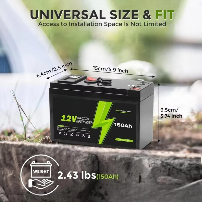 Outdoor Uninterruptible Power Supply - 12V 150000mAh Hochleistungs-USV Unterbrechungsfreie Stromversorgung Wiederaufladbare