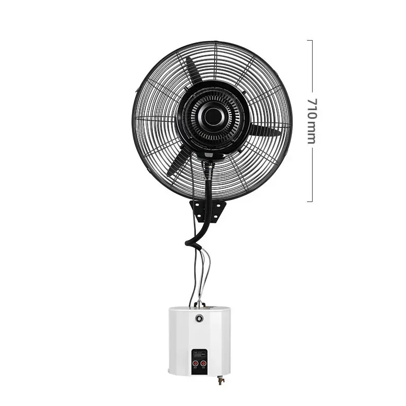 Outdoor Powerwall - 220 V elektrischer Wand-Industrie-Sprühventilator, Kühlung, Außennebel,