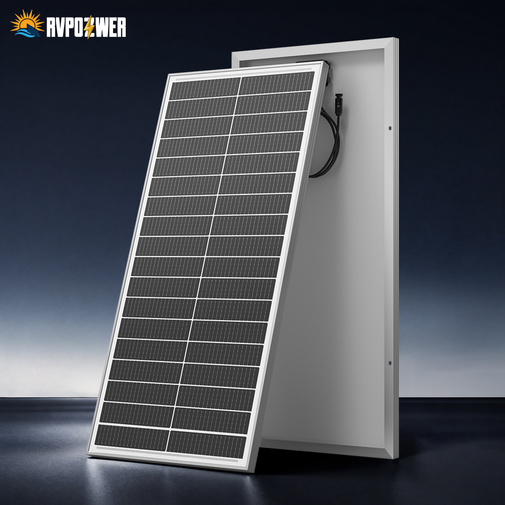 Outdoor Power Board - RVPOZWER 100W 18BB starre Solarpanels mit