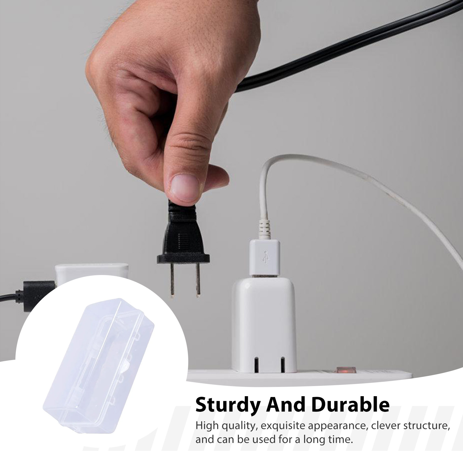 Outdoor Power Strip With Cover - Wasserdichte Schaltkästen für den Außenbereich, universelles