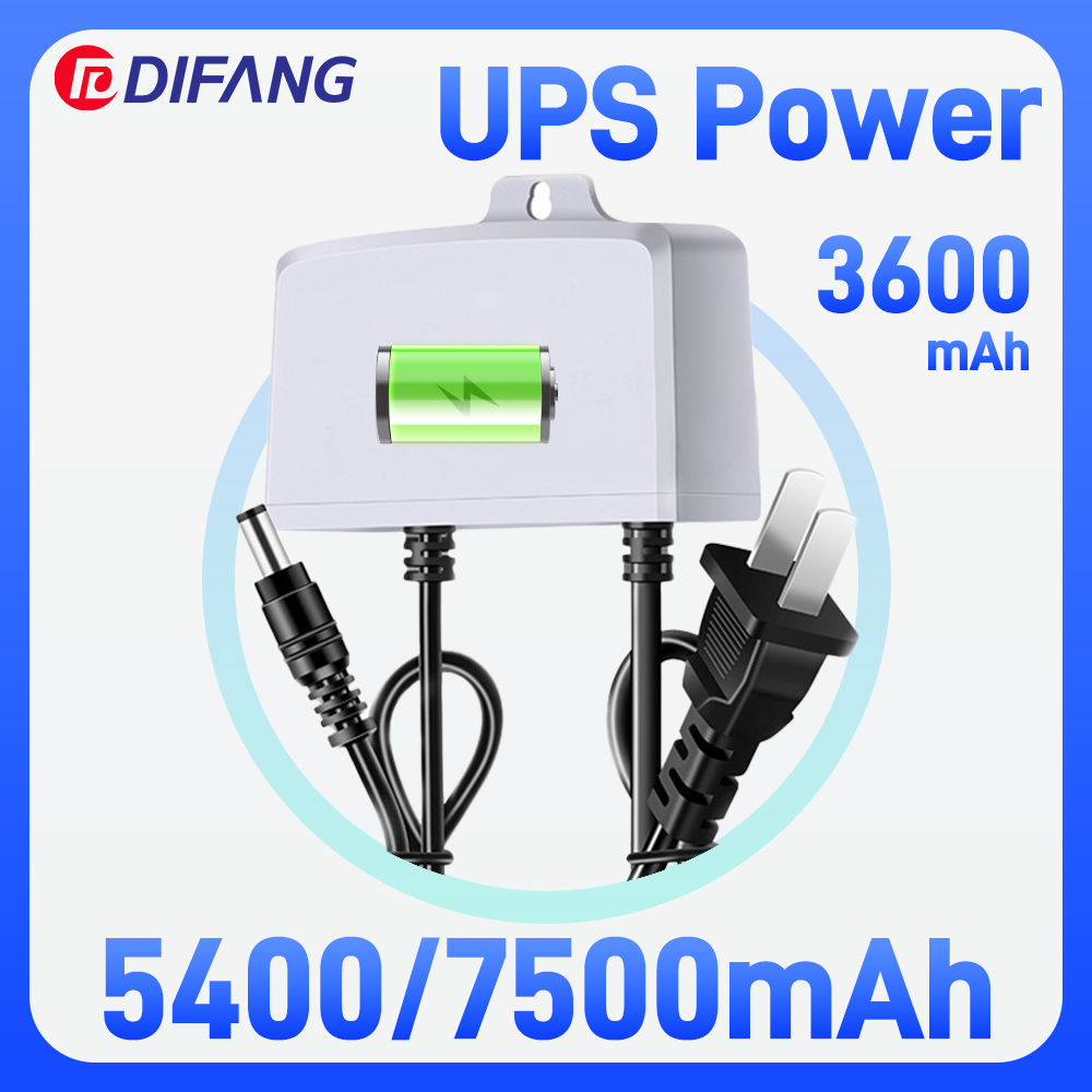 Outdoor Uninterruptible Power Supply - DIFANG USV-Netzteil für WiFi-Kamera, unterbrechungsfreier Netzteil,