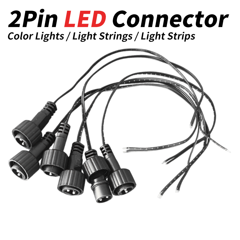 Outdoor Power Board - 2-Pin LED-Stecker mit 25cm Kabel für