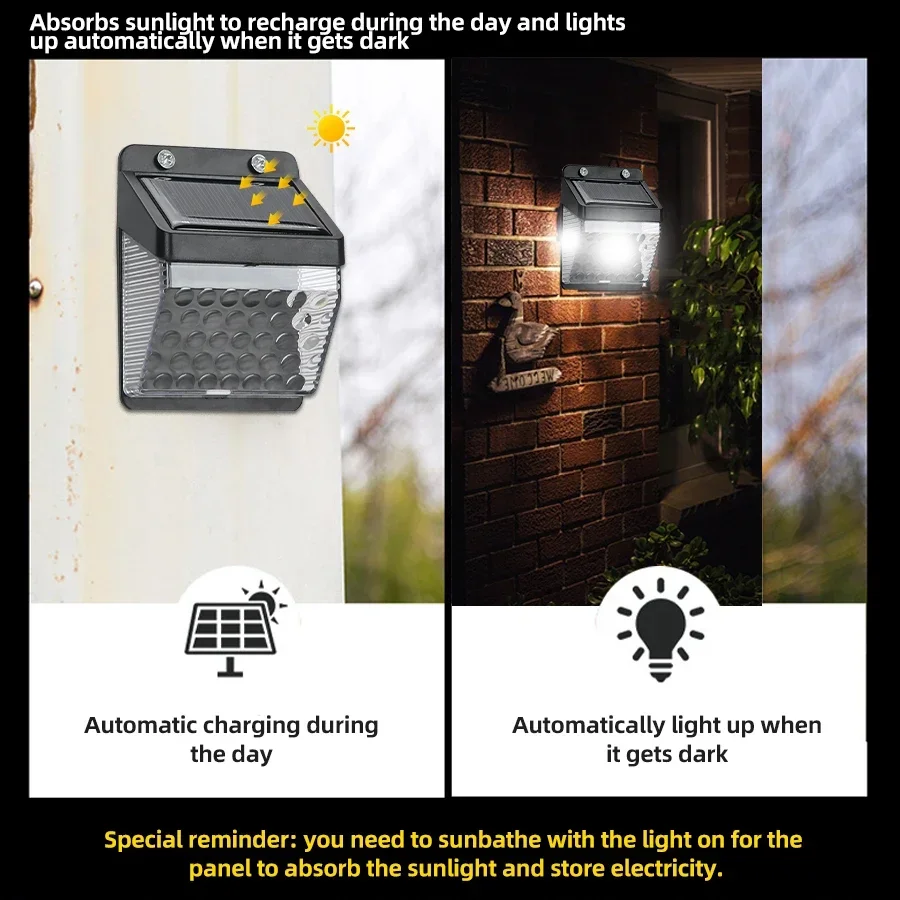 LED Solarleuchte mit PIR-Beweg – Outdoor Power For Lights Bewertung und Preis
