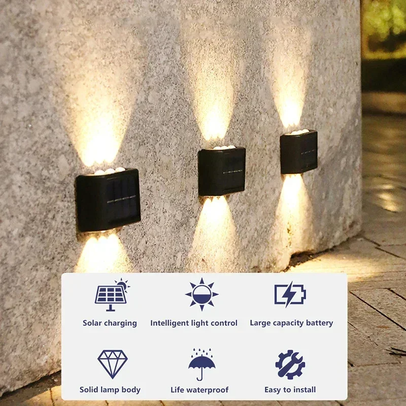 LED Solarleuchte für Außen, Wa – Outdoor Powerwall Bewertung und Preis