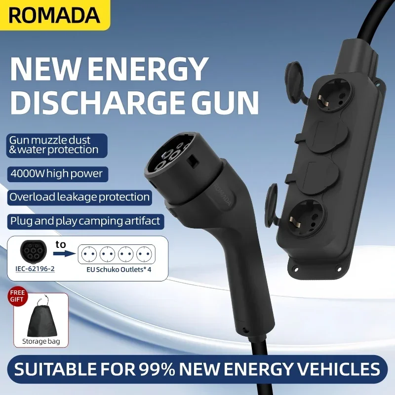 Tragbares 16A 4KW Elektroauto- – Outdoor Power Plug In Bewertung und Preis