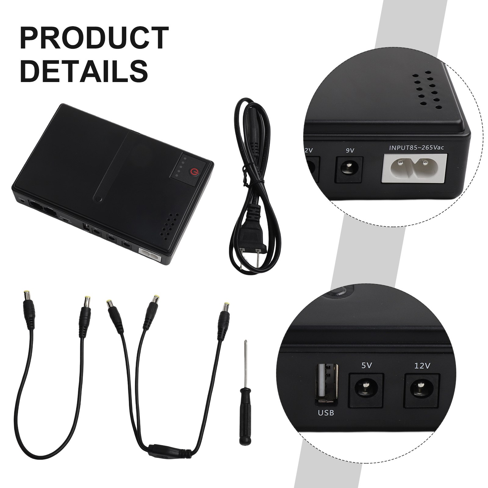 1018L 5V 9V 12V Backup-DC-USV  – Outdoor Uninterruptible Power Supply Bewertung und Preis