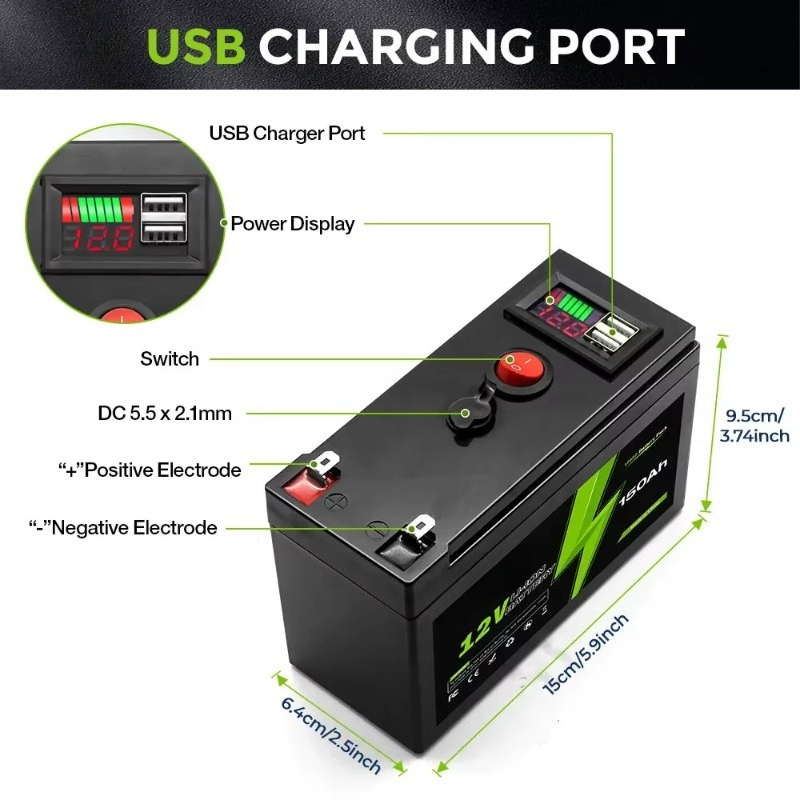 12V 150000mAh Hochleistungs-US – Outdoor Uninterruptible Power Supply Bewertung und Preis