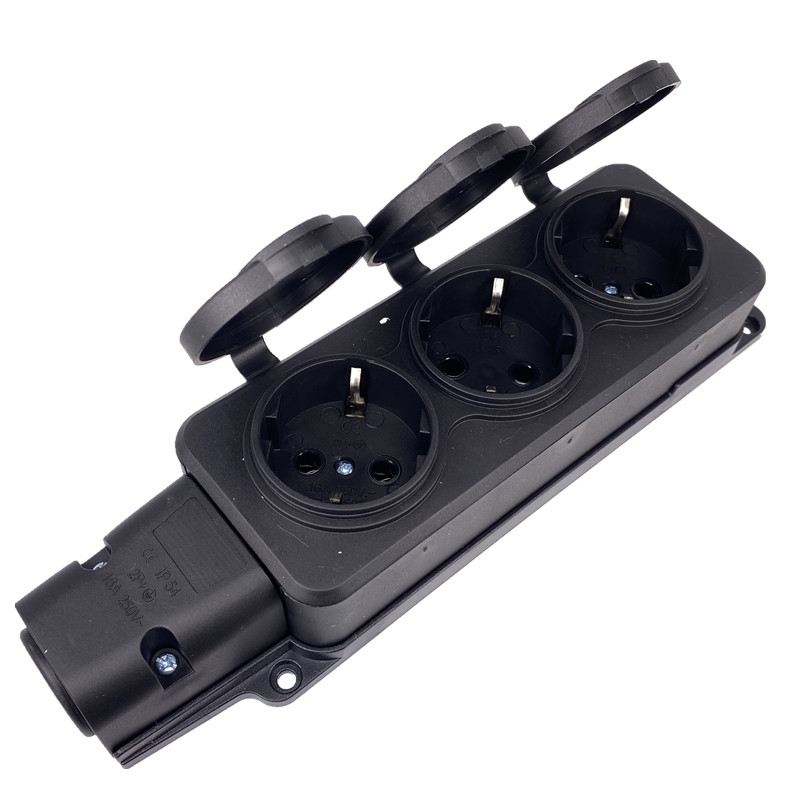 EU Deutsch 3/4 Wege Outdoor Wa – Outdoor Power Strip With Cover Bewertung und Preis