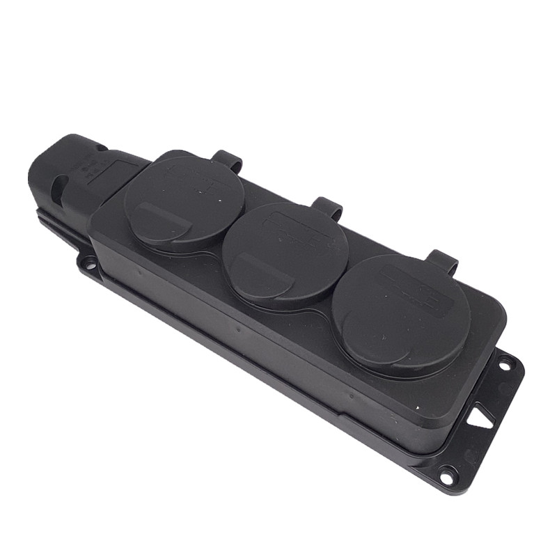 EU Deutsch 3/4 Wege Outdoor Wa – Outdoor Power Strip With Cover Bewertung und Preis
