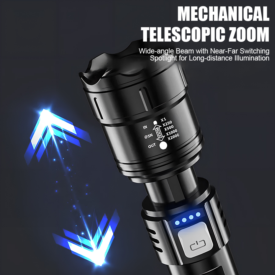 Hochleistungs-P50-LED-Taschenl – Outdoor Power For Lights Bewertung und Preis