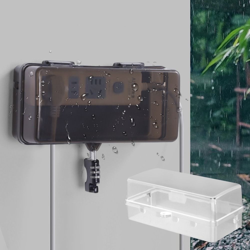 Tragbare Kunststoff-Steckdosen – Outdoor Power Strip With Cover Bewertung und Preis