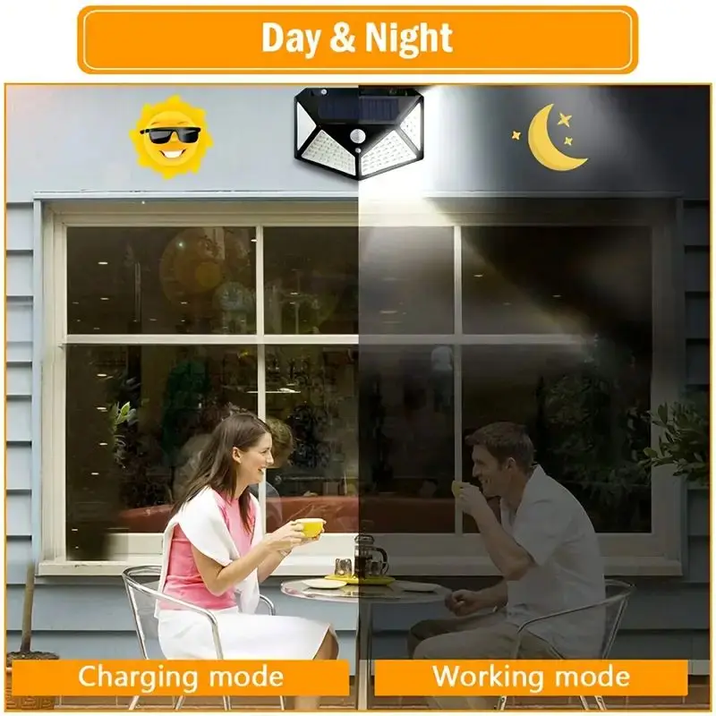 100 LED Solar-Gartenleuchte fü – Outdoor Powerwall Bewertung und Preis