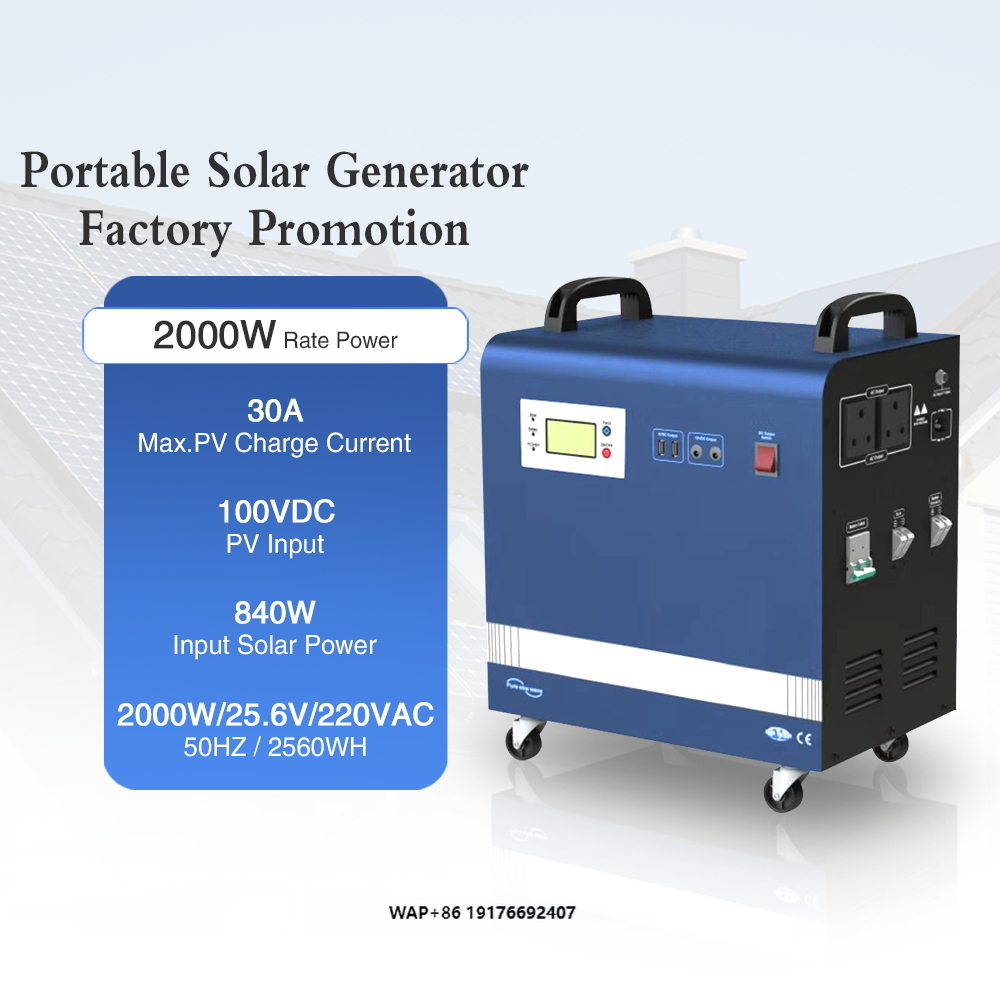 2 kW Power Solargenerator 100  – Outdoor Uninterruptible Power Supply Bewertung und Preis