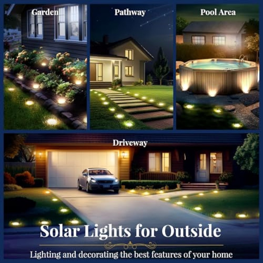 Solar-Bodenleuchten, Solar-Auß – Outdoor Power For Lights Bewertung und Preis